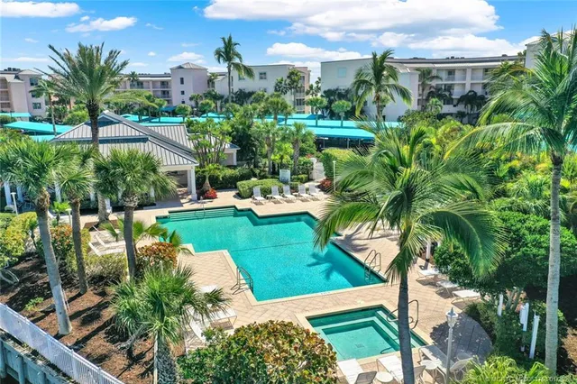 a view of a city with an ocean