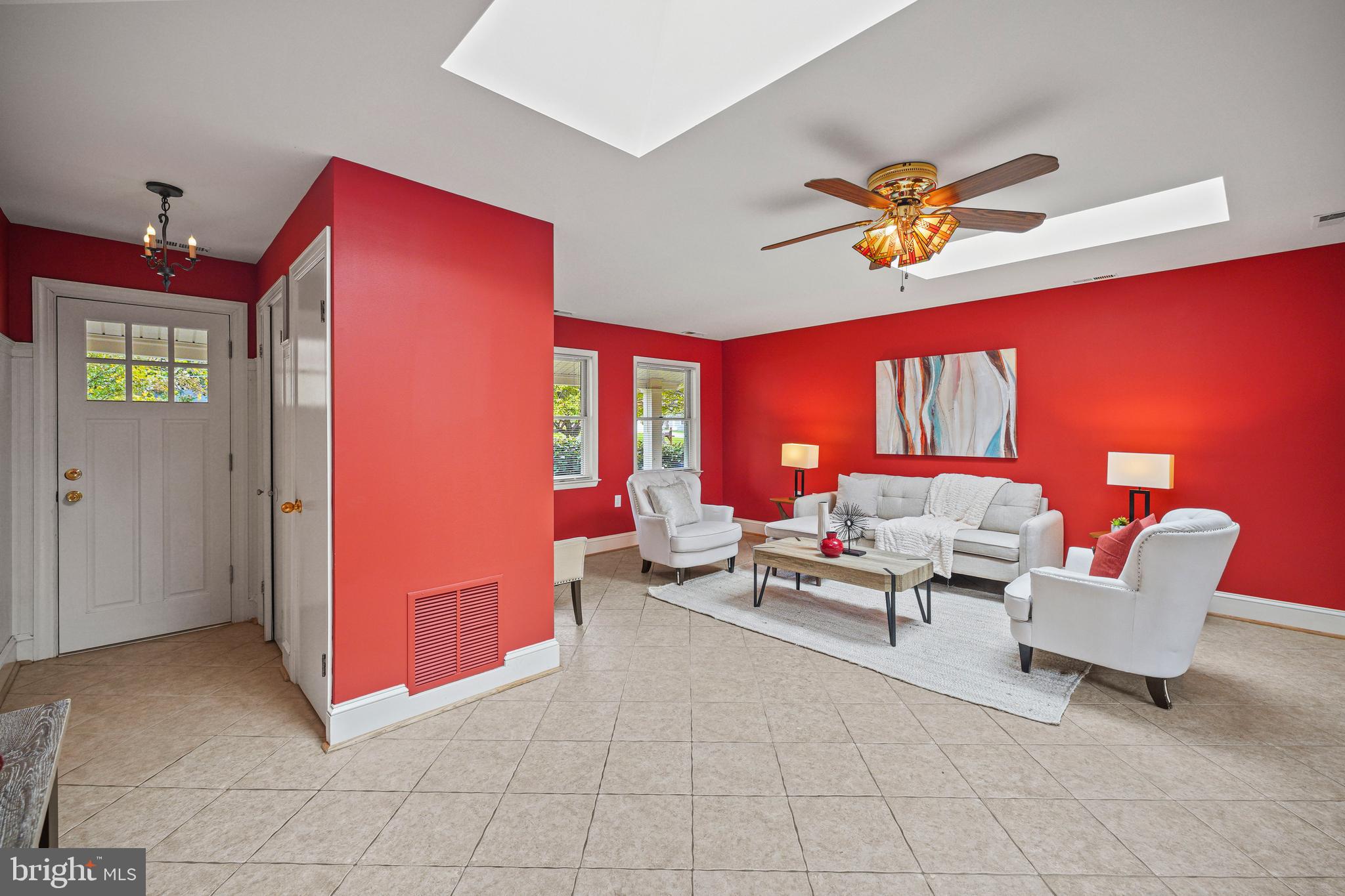 212 Beaumont Road Silver Spring, MD 20904 - Photo 23 of 69 Family Room with Skylights