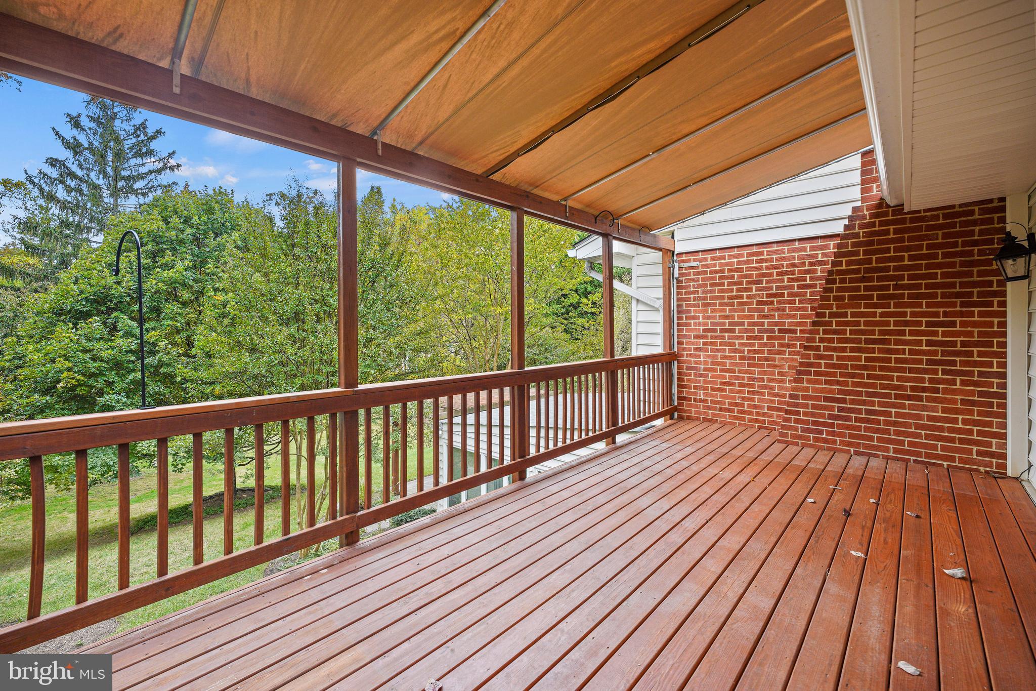 212 Beaumont Road Silver Spring, MD 20904 - Photo 26 of 69 Private Deck Overlooking Yard