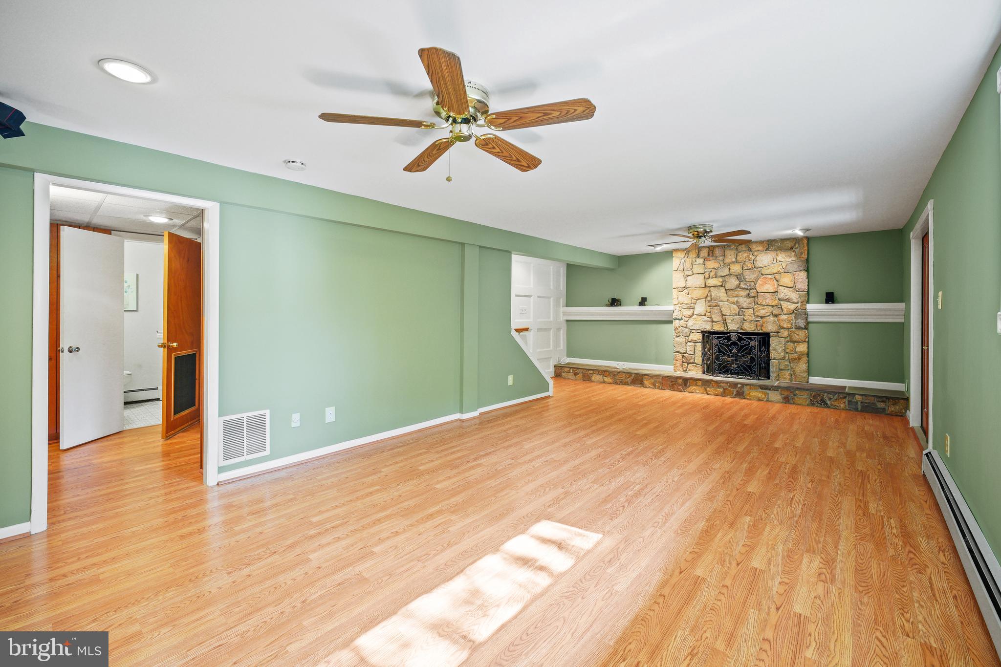 212 Beaumont Road Silver Spring, MD 20904 - Photo 38 of 69 Family Room with Stone Fireplace