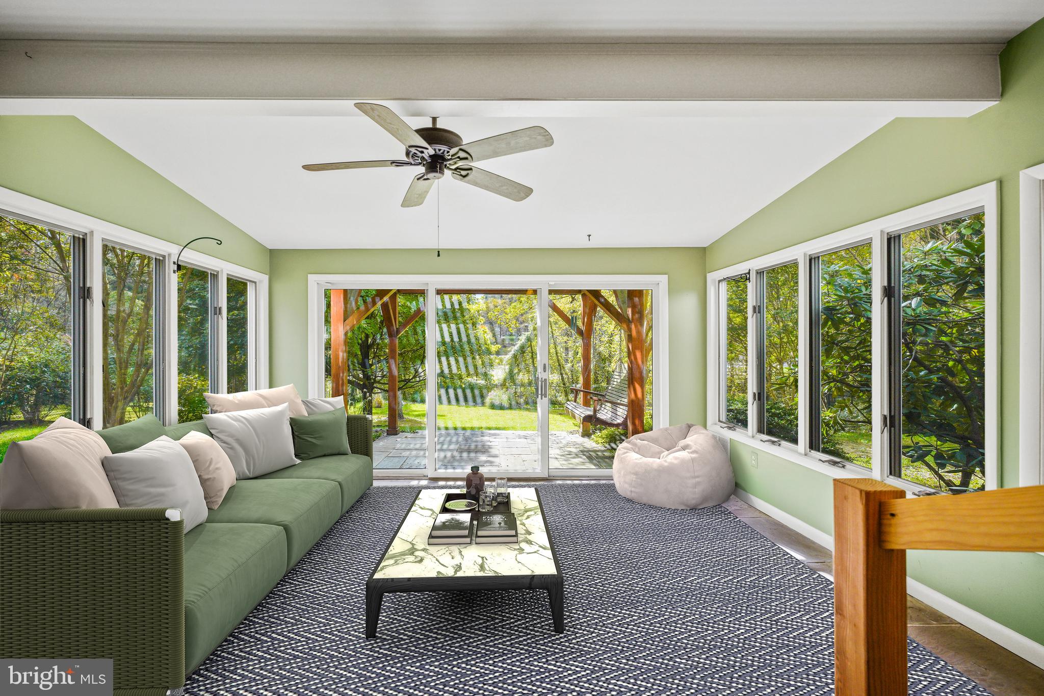 212 Beaumont Road Silver Spring, MD 20904 - Photo 49 of 69 Sunroom (Virtually Staged)