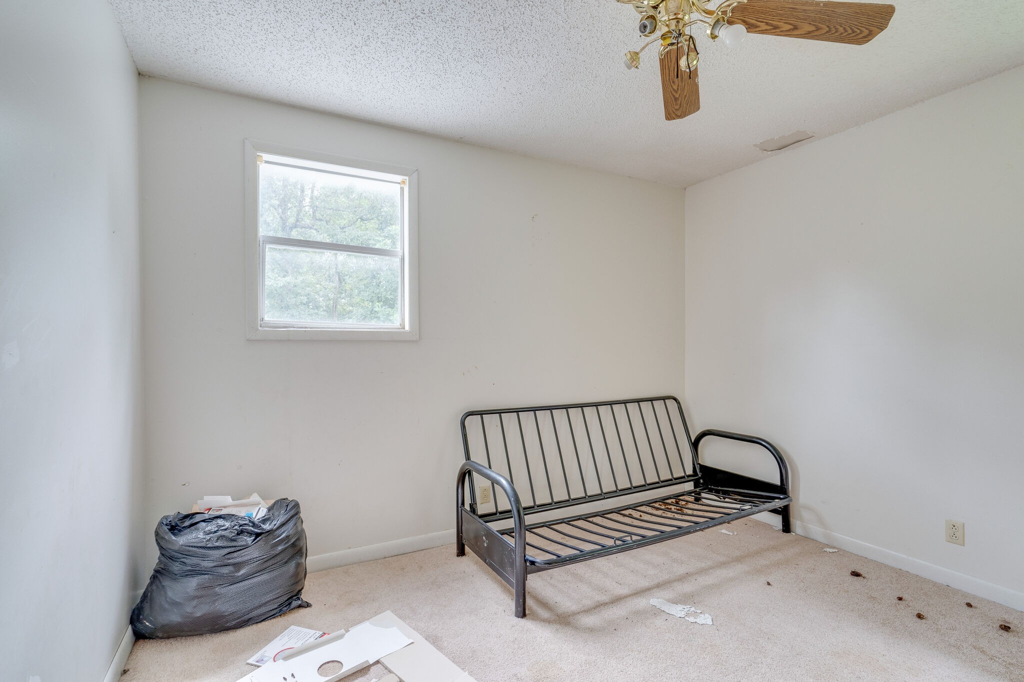 4594 Chestnut Ridge Road Columbia, TN 38401 - Photo 20 of 25 a view of wooden floor and a chandelier fan in a room