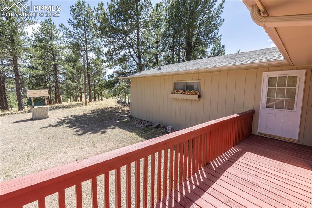 442 Due S Road Florissant, CO 80816 - Photo 42 of 43 a view of outdoor space with wooden deck