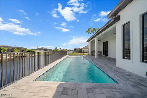 a view of a lake with outdoor space