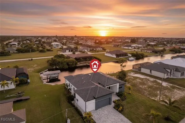 a view of a city from a balcony