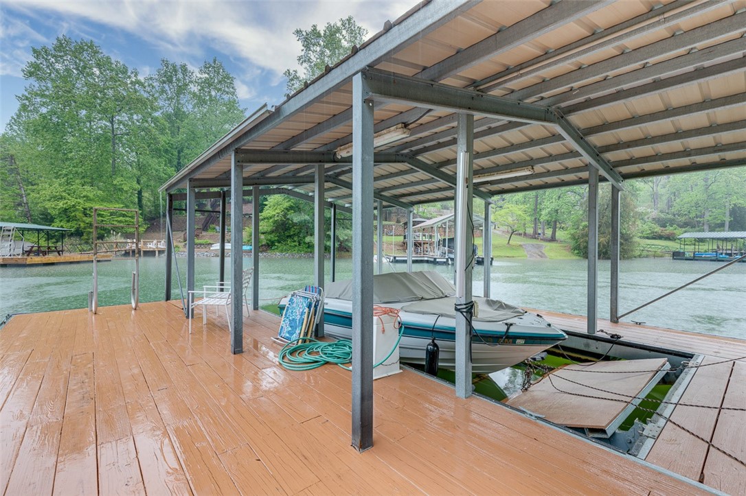 616 Crooked Trace Lane Seneca, SC 29672 - Photo 35 of 39 Covered Dock