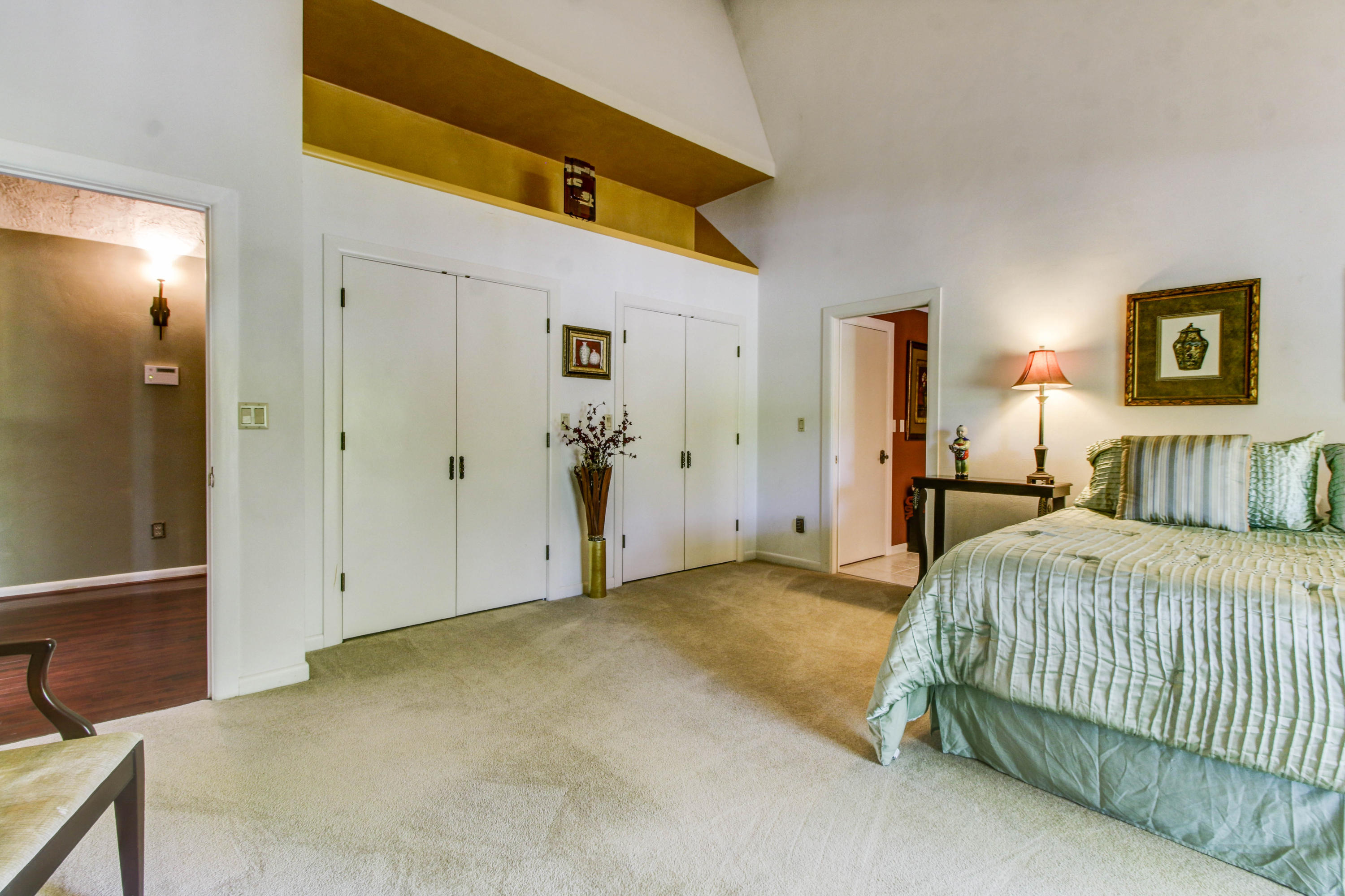 16 Stonehaven Lane Blue Ridge, VA 24064 - Photo 20 of 46 a bedroom with a bed and a cabinets