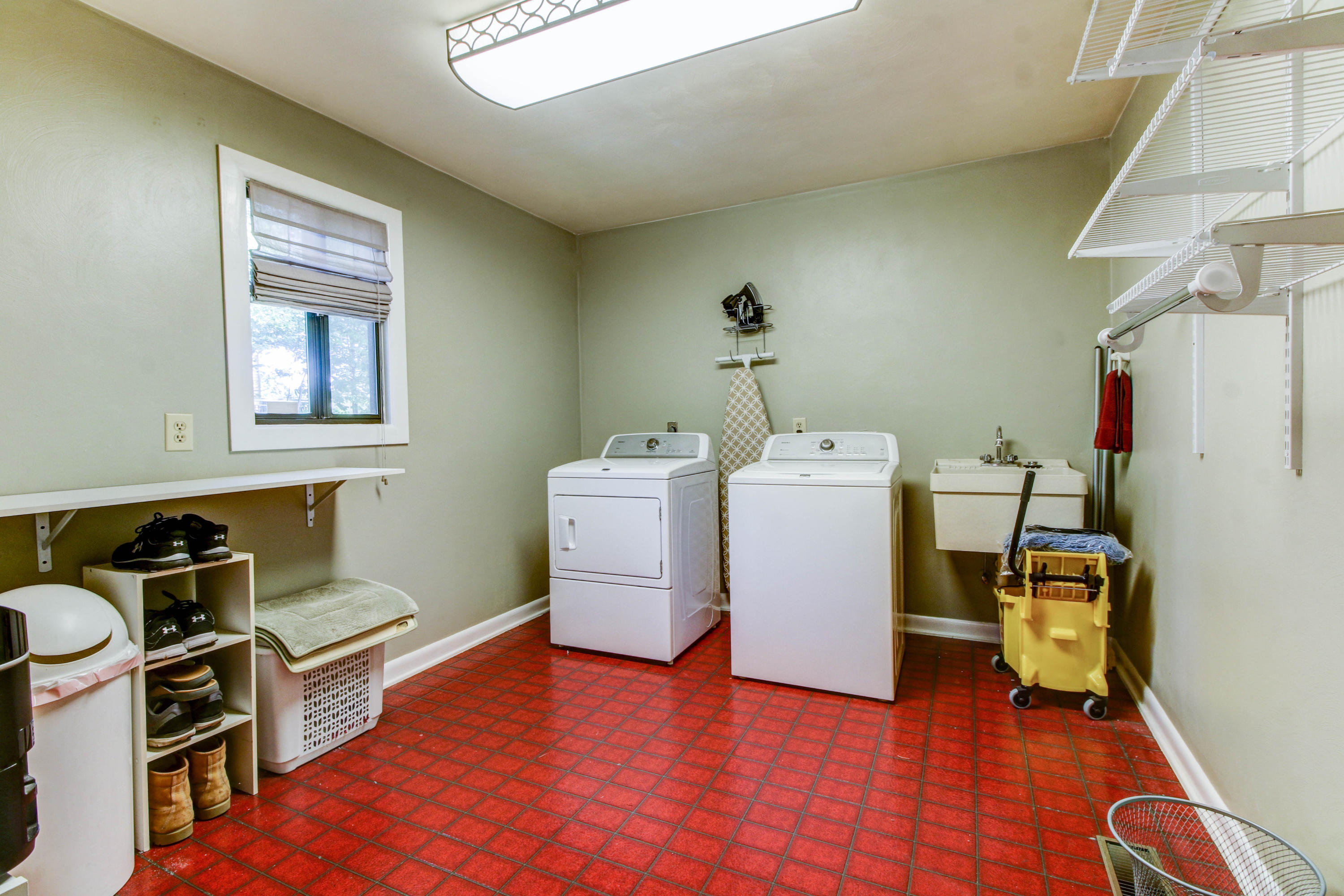 16 Stonehaven Lane Blue Ridge, VA 24064 - Photo 34 of 46 a view of a storage & utility room with two washing machine