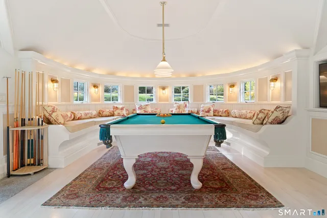 a living room with a couch and a coffee table