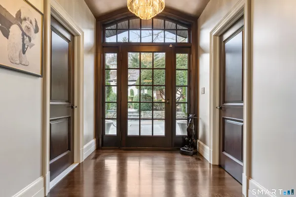 a view of an entryway