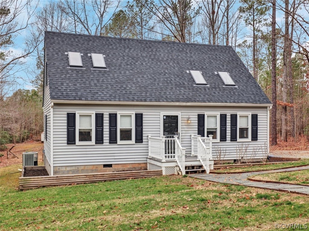 Front View - NEW ROOF and Skylights