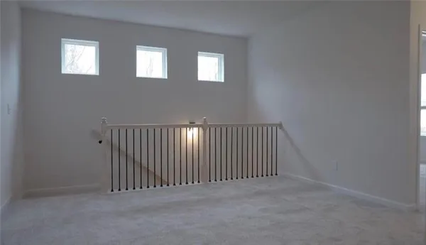 a small space with a window