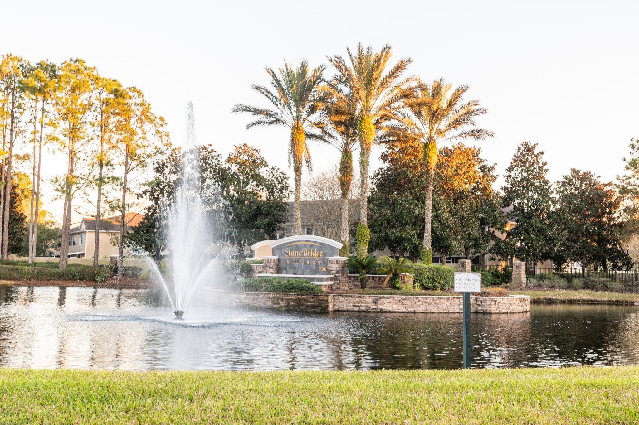 7990 Baymeadows Road East, Unit 1308 Jacksonville, FL 32256 - Photo 45 of 45 a view of a yard with palm trees