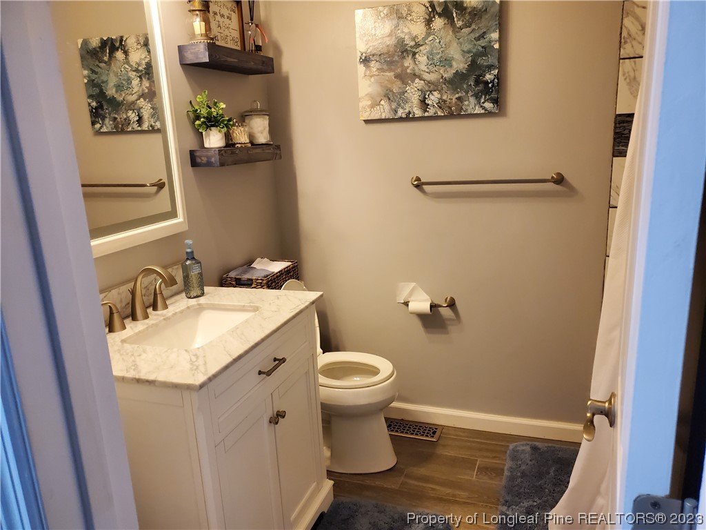 563 Sawyer Road Cameron, NC 28326 - Photo 39 of 43 a bathroom with a sink and toilet