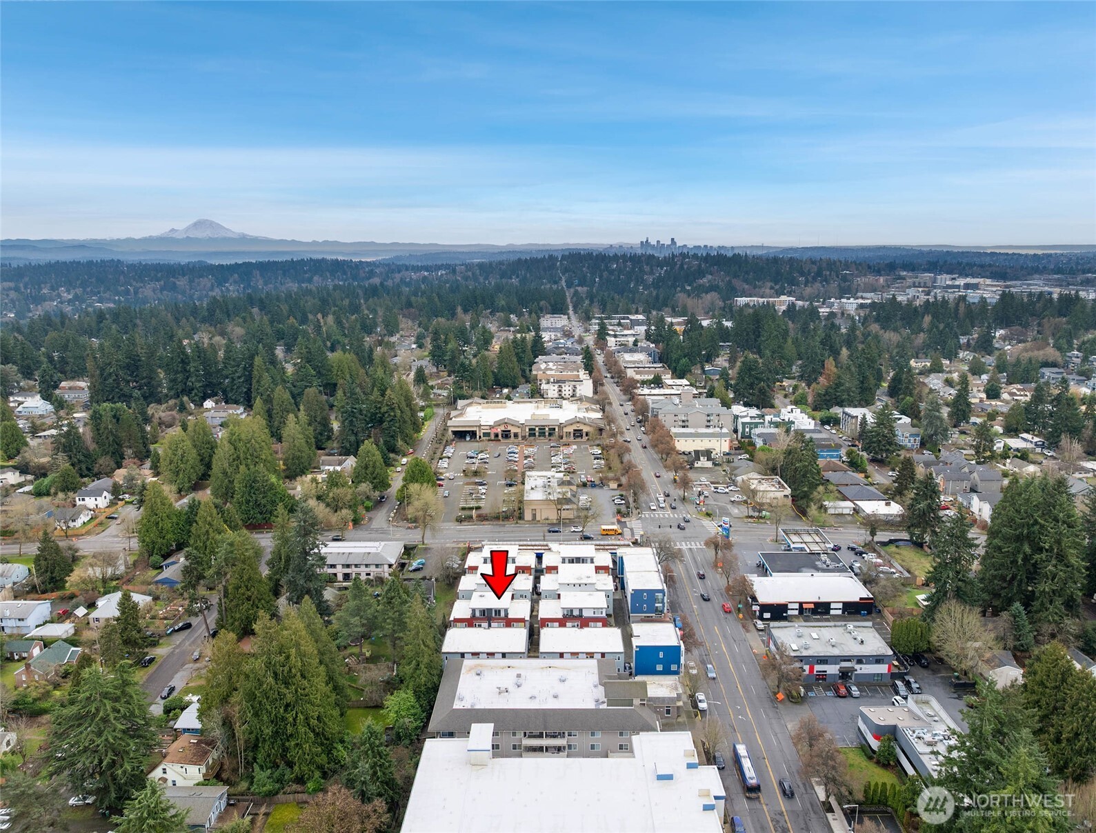 12522 15th Avenue Northeast, Unit B Seattle, WA 98125 - Photo 36 of 40 an aerial view of multiple house