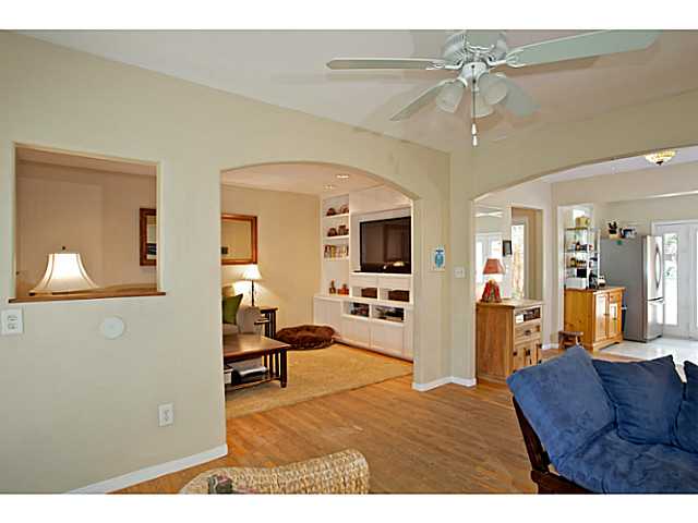 576 Hermes Avenue Encinitas, CA 92024 - Photo 12 of 19 a living room with furniture and a flat screen tv