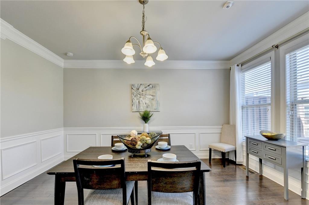 4158 Butler Drive Atlanta, GA 30341 - Photo 32 of 65 a view of a dining room with furniture window and wooden floor
