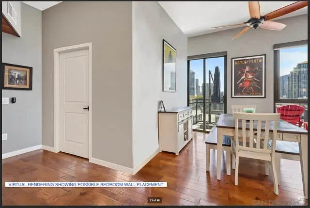 a view of a livingroom with furniture and window