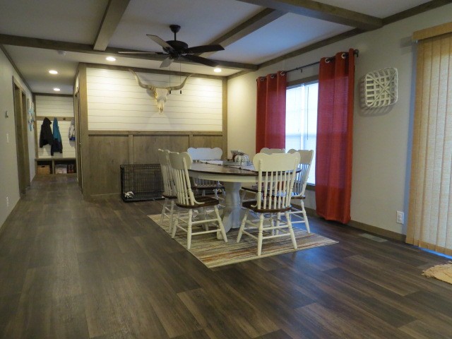 273 Miller Lane Goodspring, TN 38460 - Photo 13 of 42 a view of a dining room with furniture window and wooden floor