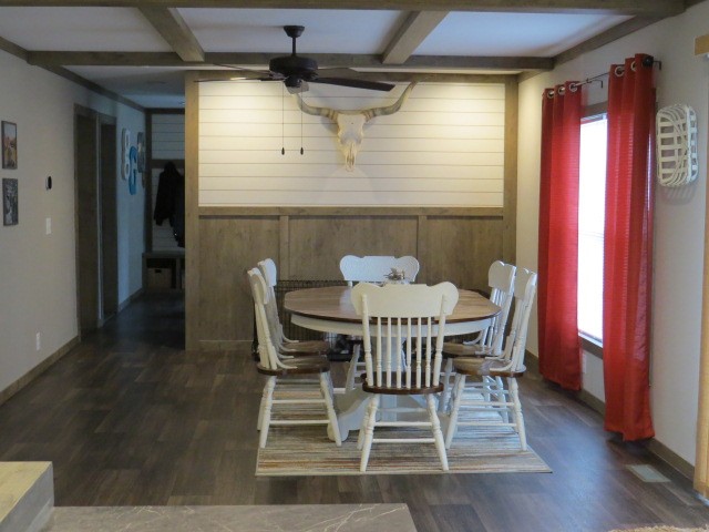 273 Miller Lane Goodspring, TN 38460 - Photo 14 of 42 a view of a dining room with furniture and wooden floor