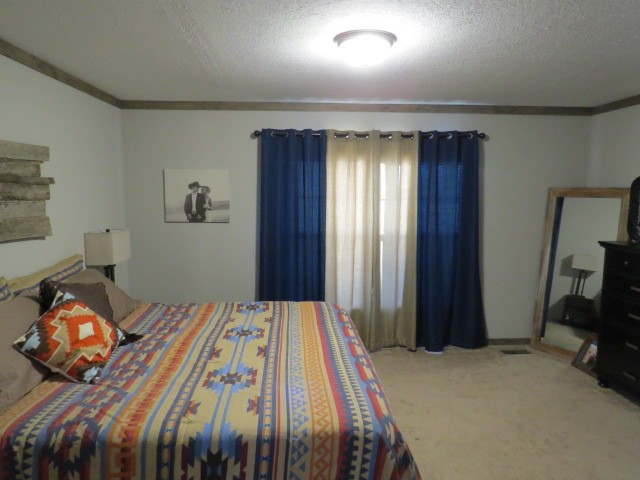 273 Miller Lane Goodspring, TN 38460 - Photo 16 of 42 a bedroom with a bed and a flat tv screen