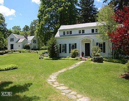 45 Nod Road Ridgefield, CT 06877 - Photo 1 of 1 a front view of house with yard and green space