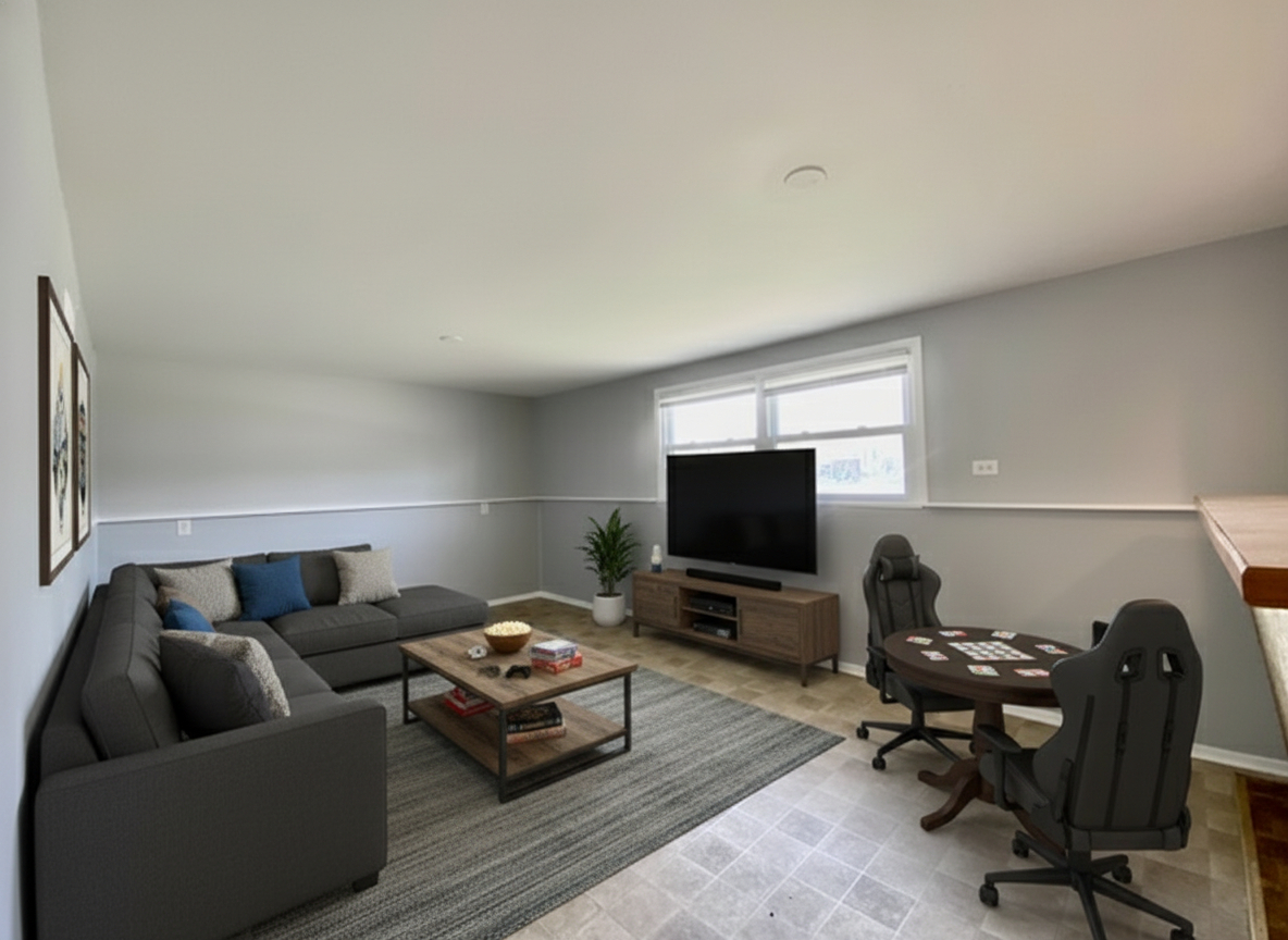 3324 Laurel Lane Hazel Crest, IL 60429 - Photo 22 of 26 a living room with furniture and a flat screen tv