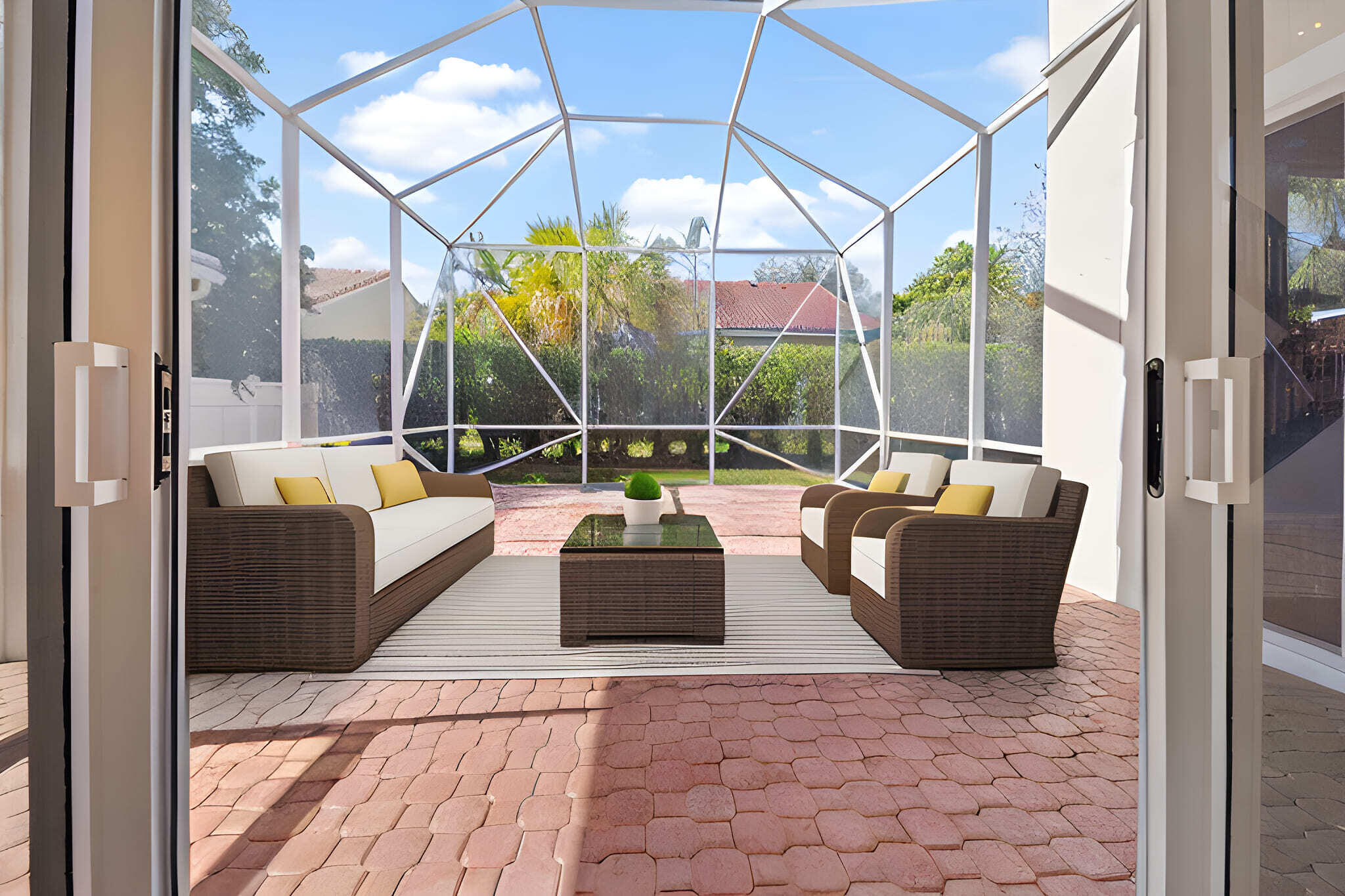 6438 Brava Way Boca Raton, FL 33433 - Photo 41 of 51 Patio vitually staged