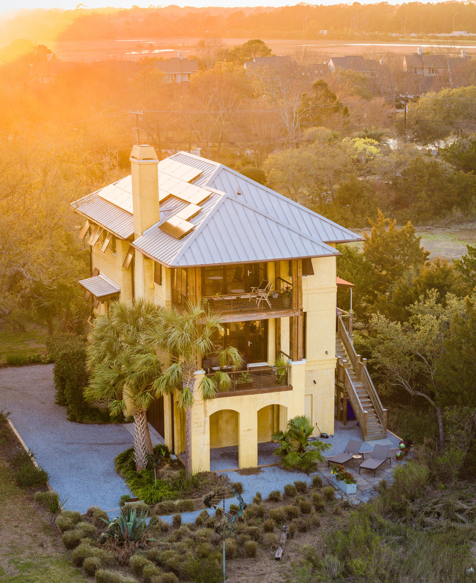 4 Old Summer House Road Charleston, SC 29412 - Photo 1 of 39 Aerial front zoomed