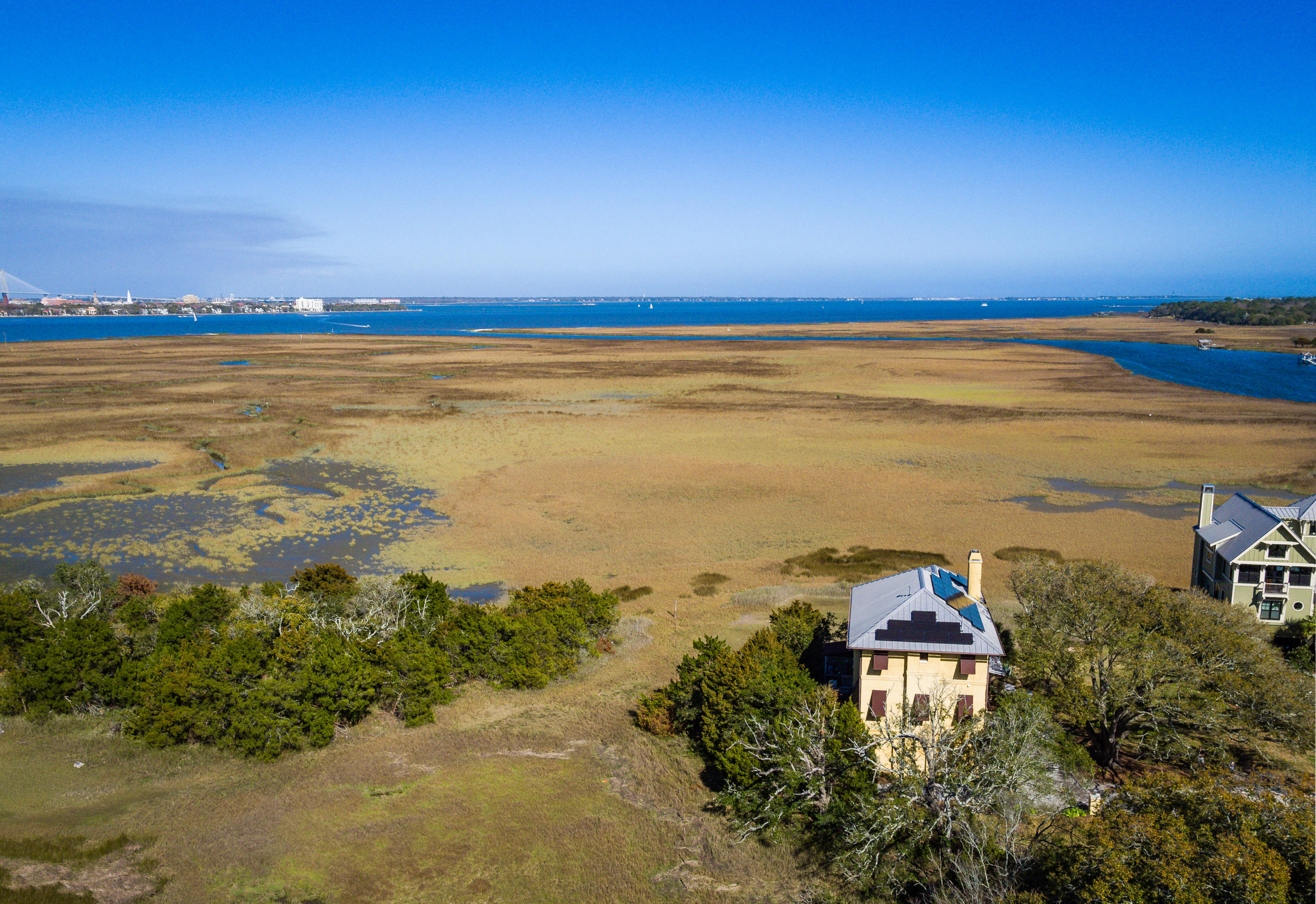 4 Old Summer House Road Charleston, SC 29412 - Photo 2 of 39 Aerial from back of house