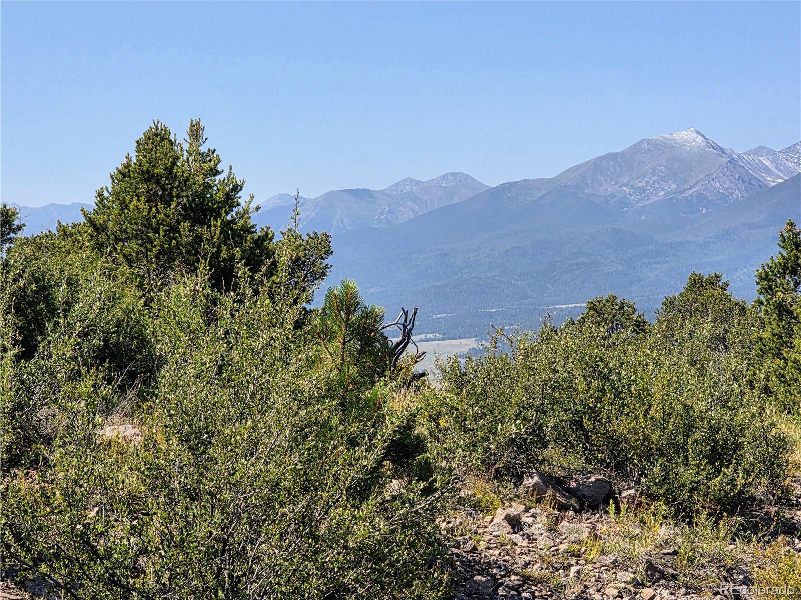 781 Ridgeway Road Cotopaxi, CO 81223 - Photo 9 of 42 a view of a lush green field with mountains in the background