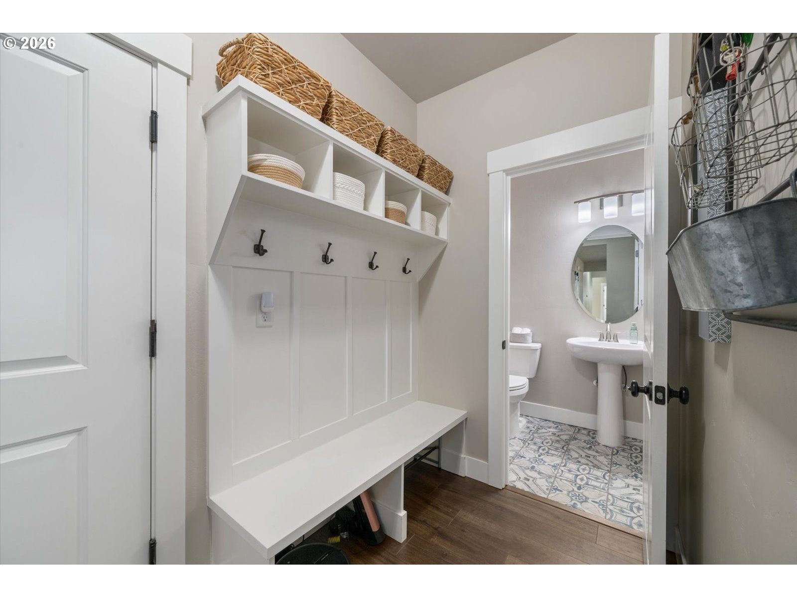224 Rome Street Boardman, OR 97818 - Photo 10 of 23 a view of a hallway with a dining table and chairs