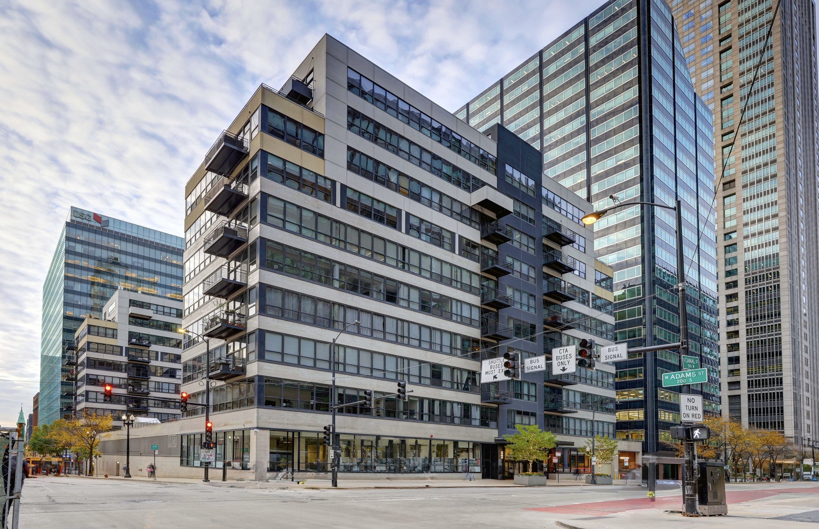130 South Canal Street, Unit 9F Chicago, IL 60606 - Photo 1 of 1 a view of a building with a street