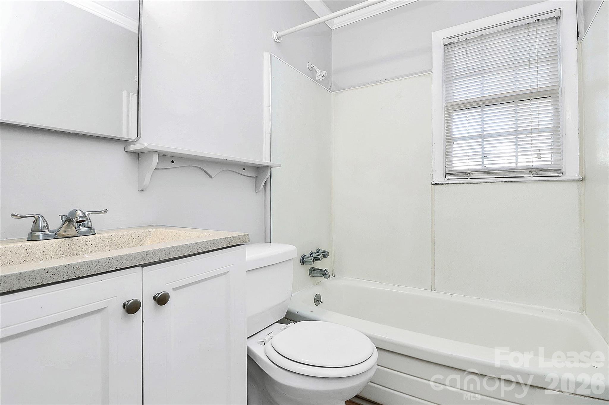 4220 Castleton Road Charlotte, NC 28211 - Photo 13 of 17 a bathroom with a sink toilet and shower