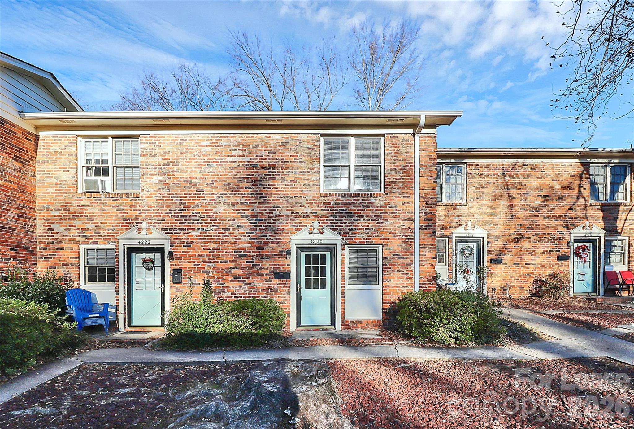4220 Castleton Road Charlotte, NC 28211 - Photo 16 of 17 a front view of a house with garden