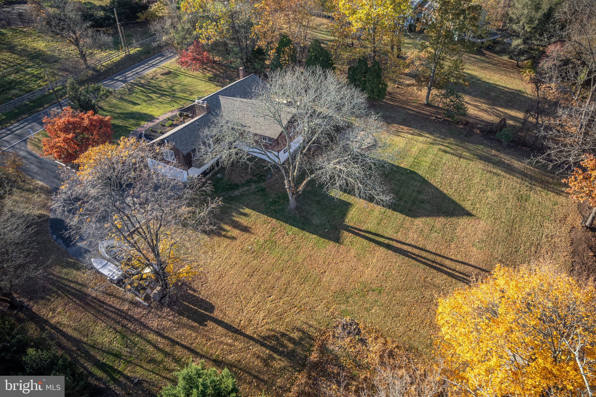 423 Brownsburg Road, Unit W Newtown, PA 18940 - Photo 43 of 109 Aerial shot of the backyard
