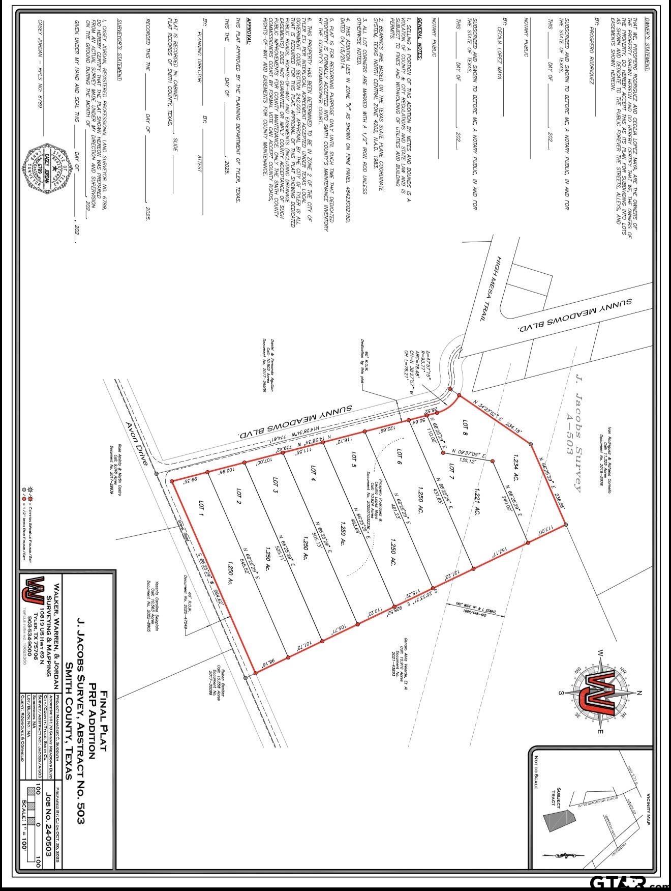 Lot 2 Sunny Mdws Boulevard Tyler, TX 75708 - Photo 2 of 2 a picture of a floor plan