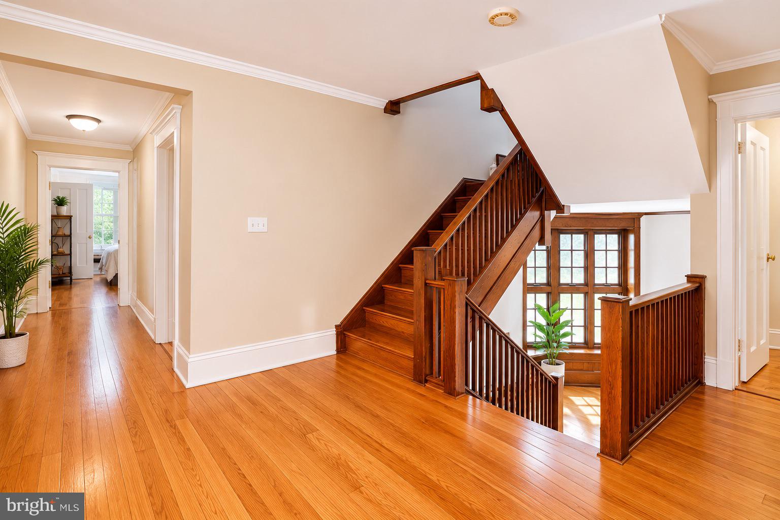 1209 Lenox Road Jenkintown, PA 19046 - Photo 11 of 45 Inviting entryway with elegant staircase.