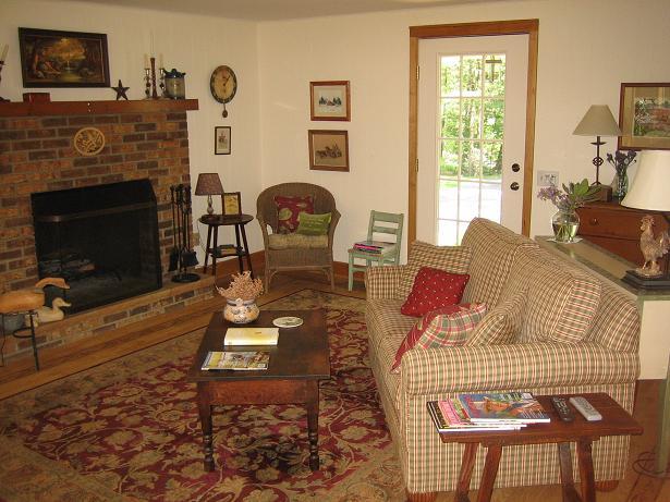 2514 Ridge Circle Cresco, PA 18326 - Photo 5 of 13 a living room with furniture and a fireplace