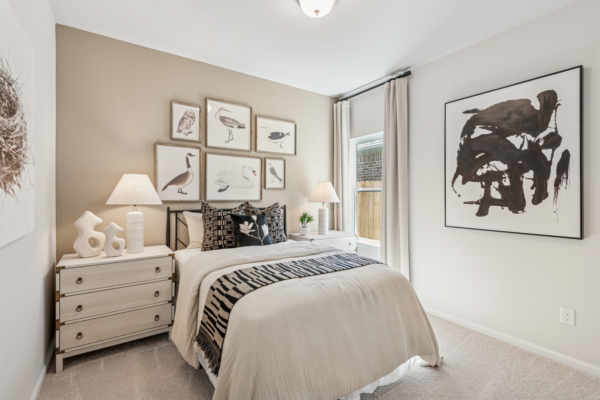 33006 School Hl Road Fulshear, TX 77441 - Photo 13 of 20 The Kettering II- Secondary Bedroom. Staged model home shown for illustration only; actual features, colors, and upgrades may vary.