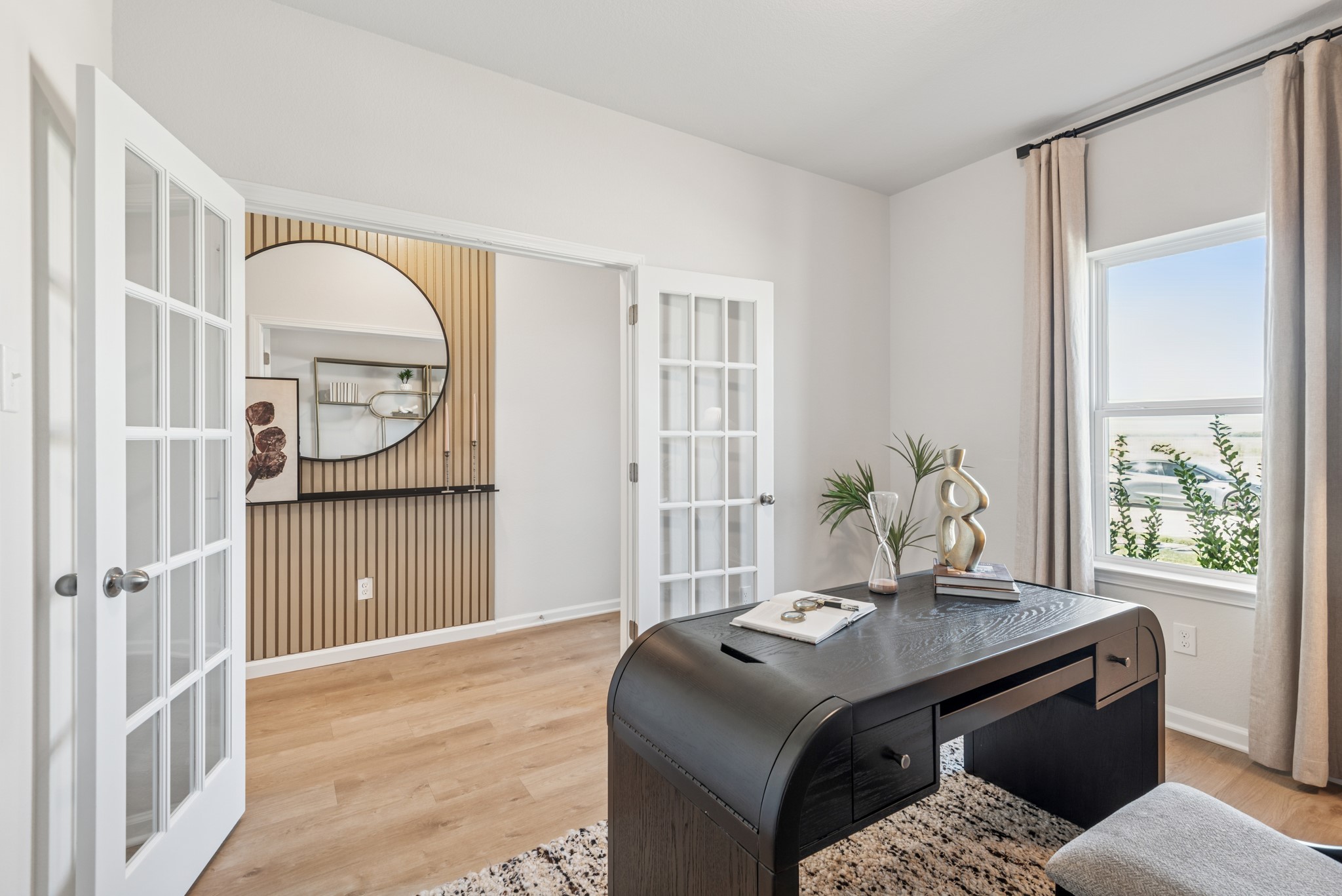 33006 School Hl Road Fulshear, TX 77441 - Photo 2 of 20 The Kettering II- Study with French Doors. Staged model home shown for illustration only; actual features, colors, and upgrades may vary.