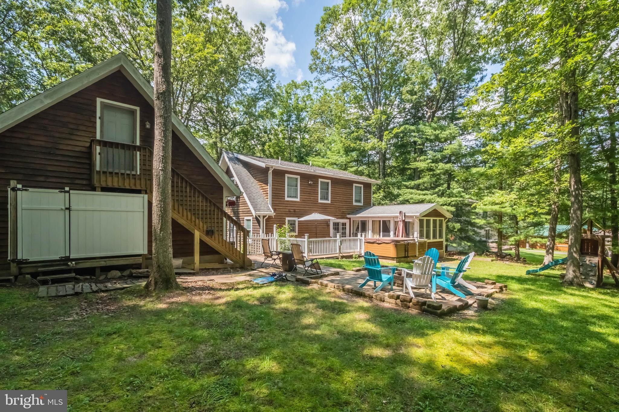 302 Oak Way Road Swanton, MD 21561 - Photo 51 of 56 a view of a house with backyard