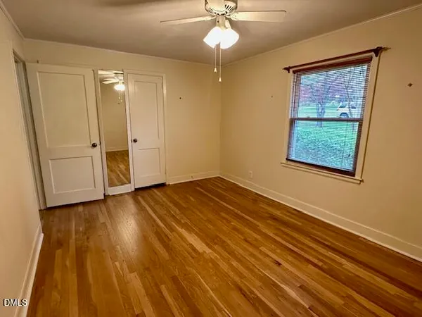 wooden floor in an empty room