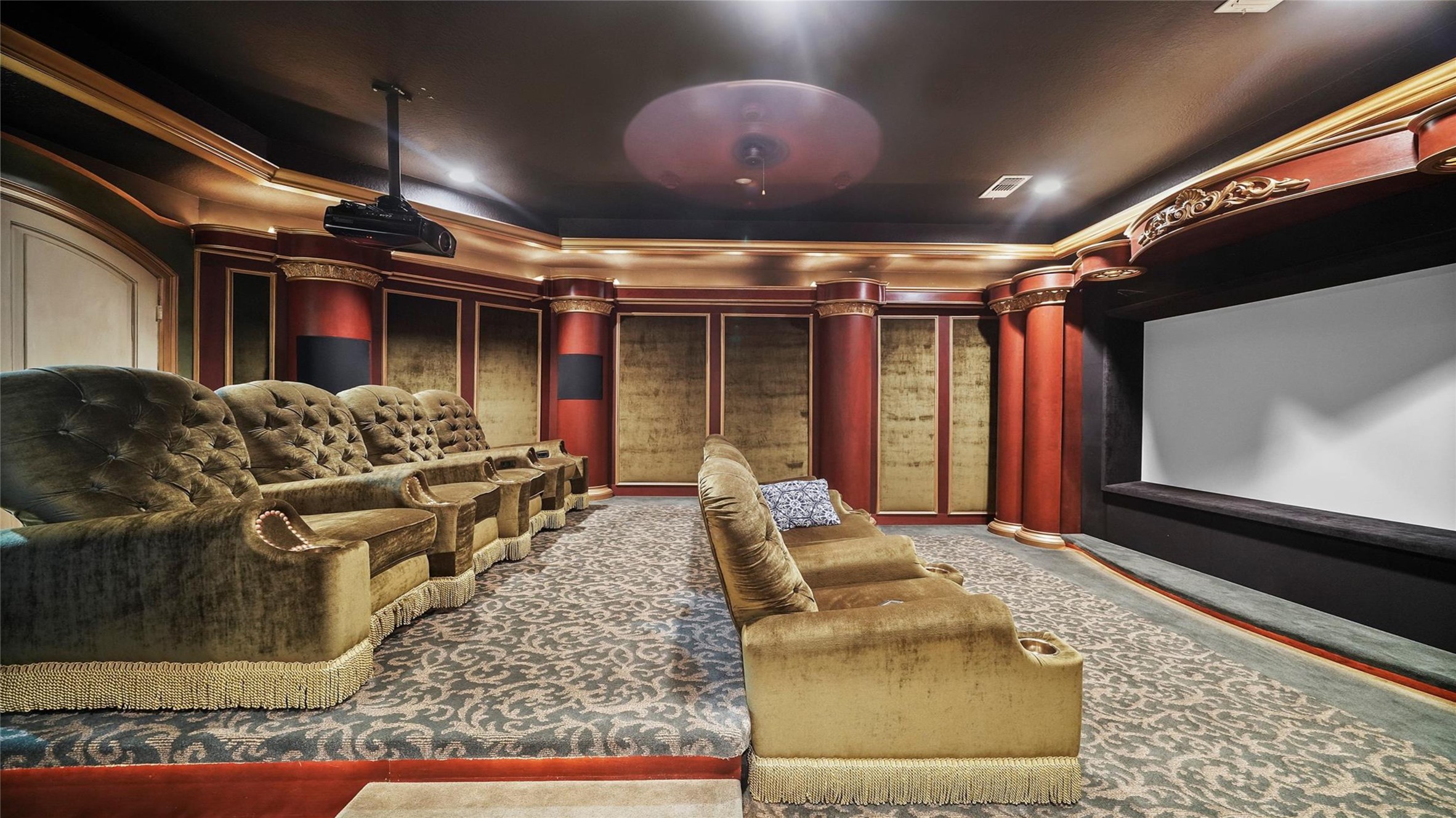 25207 Hideaway Run Drive Spring, TX 77389 - Photo 35 of 49 The theater room is spectacular