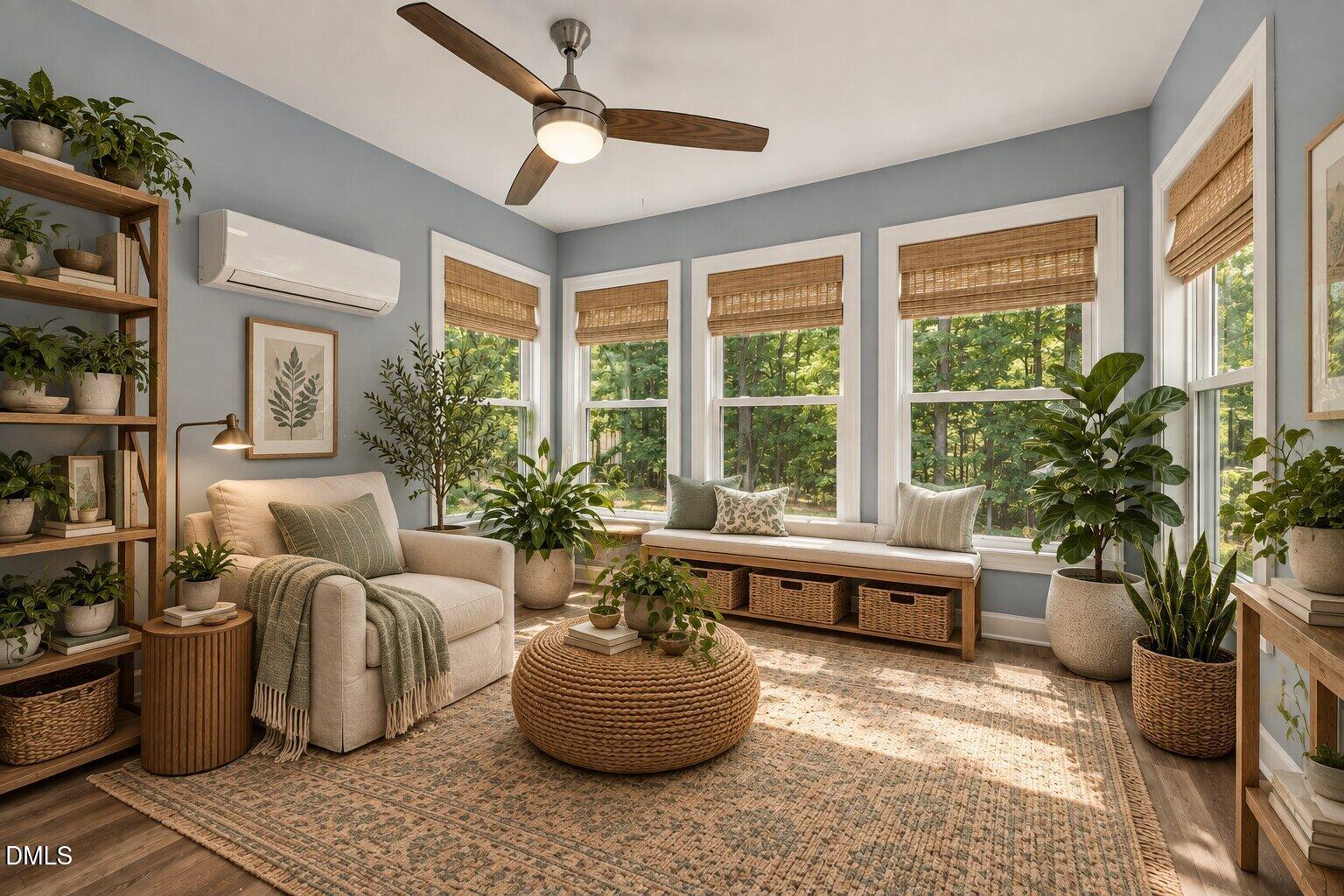 5665 Baptist Assembly Road Julian, NC 27283 - Photo 30 of 46 Sunroom/Studio/Flex Space - Image has been virtualyl staged