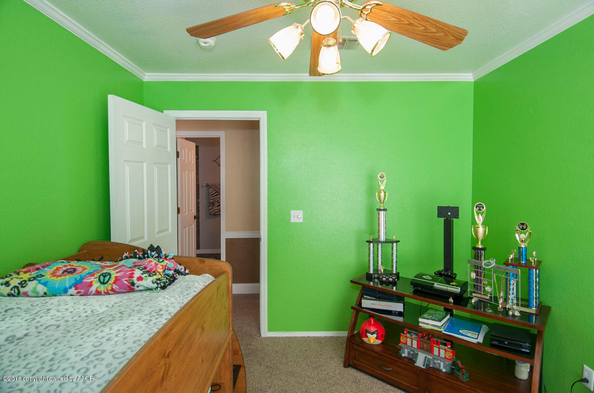 7508 Sheldon Road Amarillo, TX 79119 - Photo 25 of 39 BEDROOM 3 VIEW 2