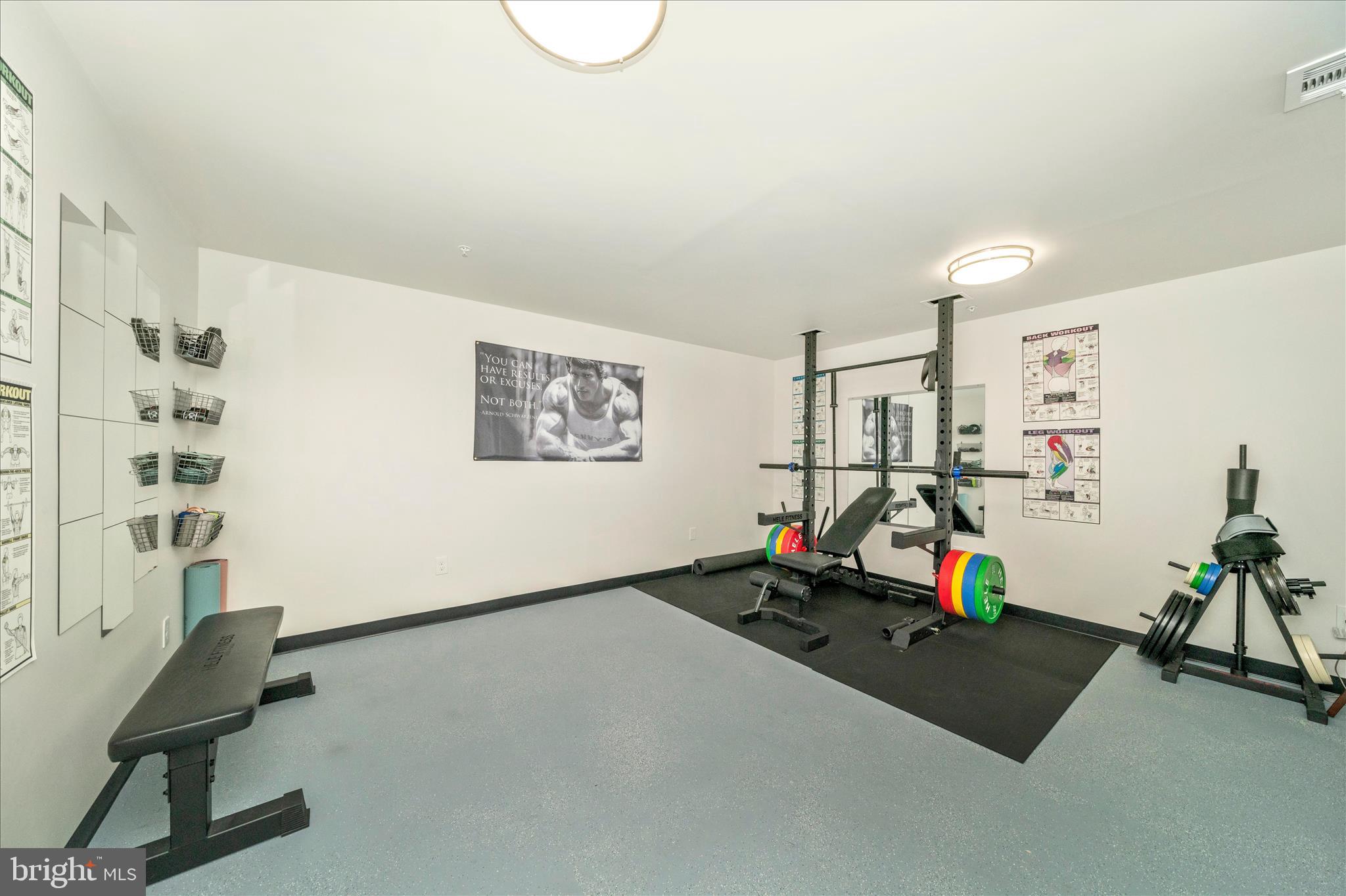 2086 Pomona Way Frederick, MD 21702 - Photo 32 of 77 a view of a room with gym equipment
