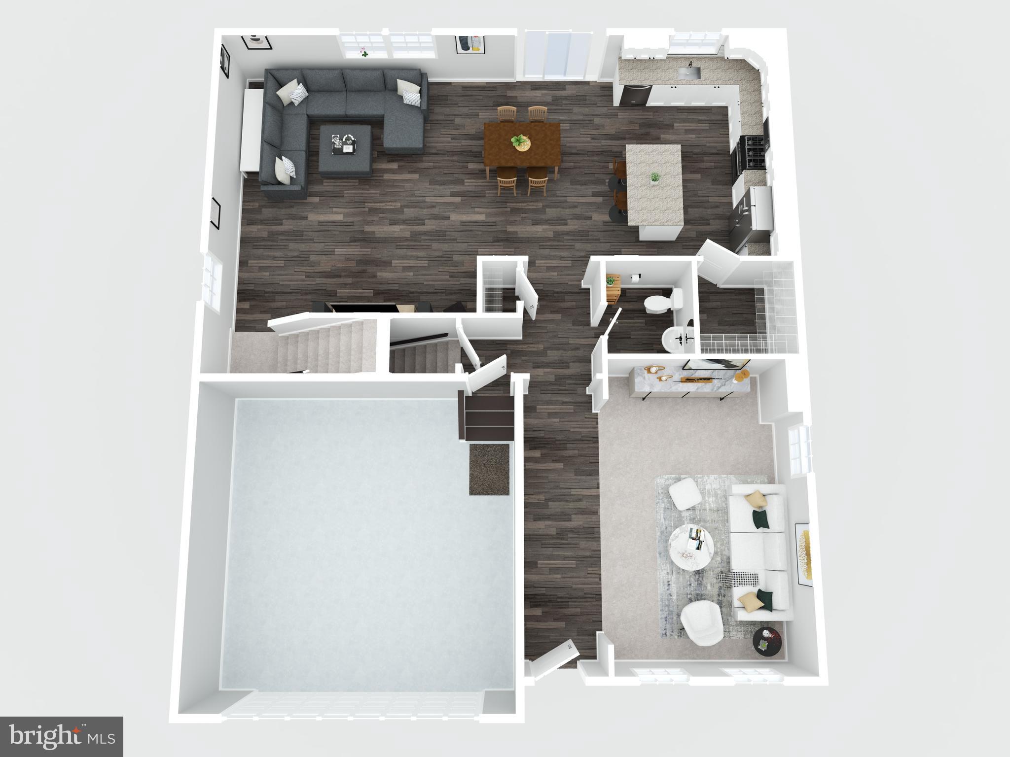 2086 Pomona Way Frederick, MD 21702 - Photo 71 of 77 Main Level 3D - Floor Plan