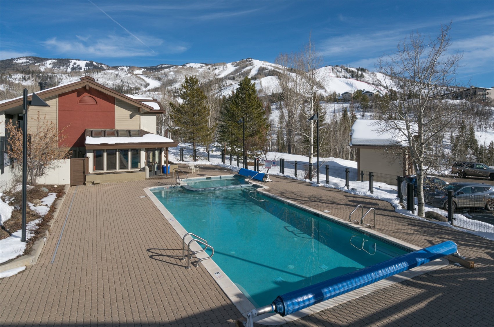1655 Ranch Road, Unit 402 Steamboat Springs, CO 80487 - Photo 28 of 30 Year 'round Heated Pool