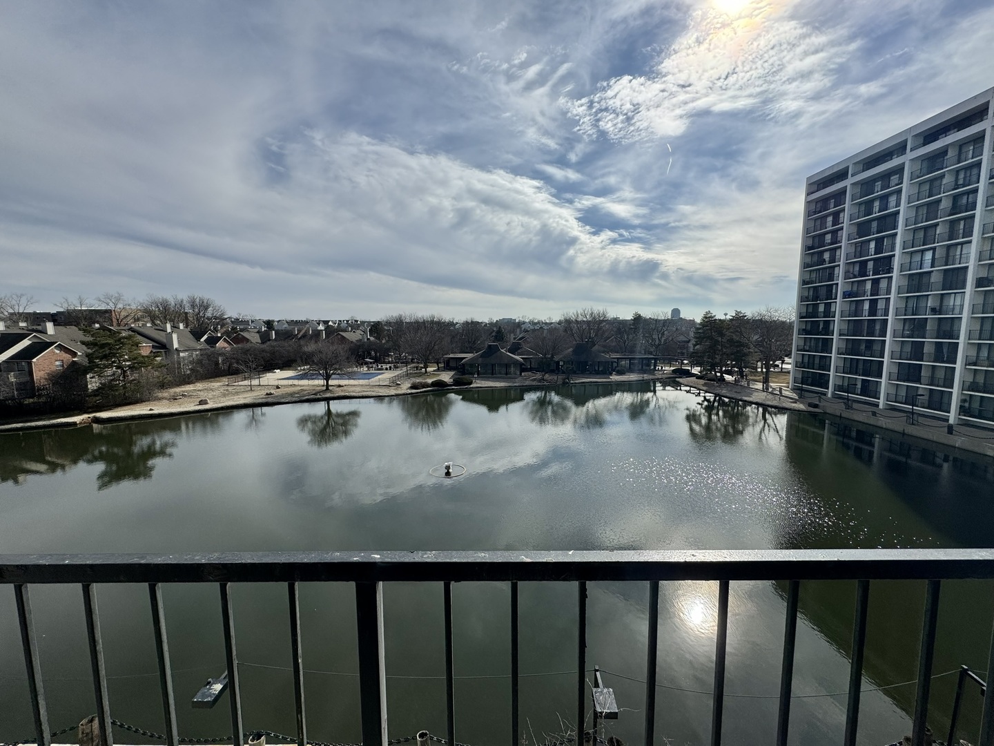 2015 South Finley Road, Unit 407 Lombard, IL 60148 - Photo 8 of 23 a view of swimming pool from a balcony